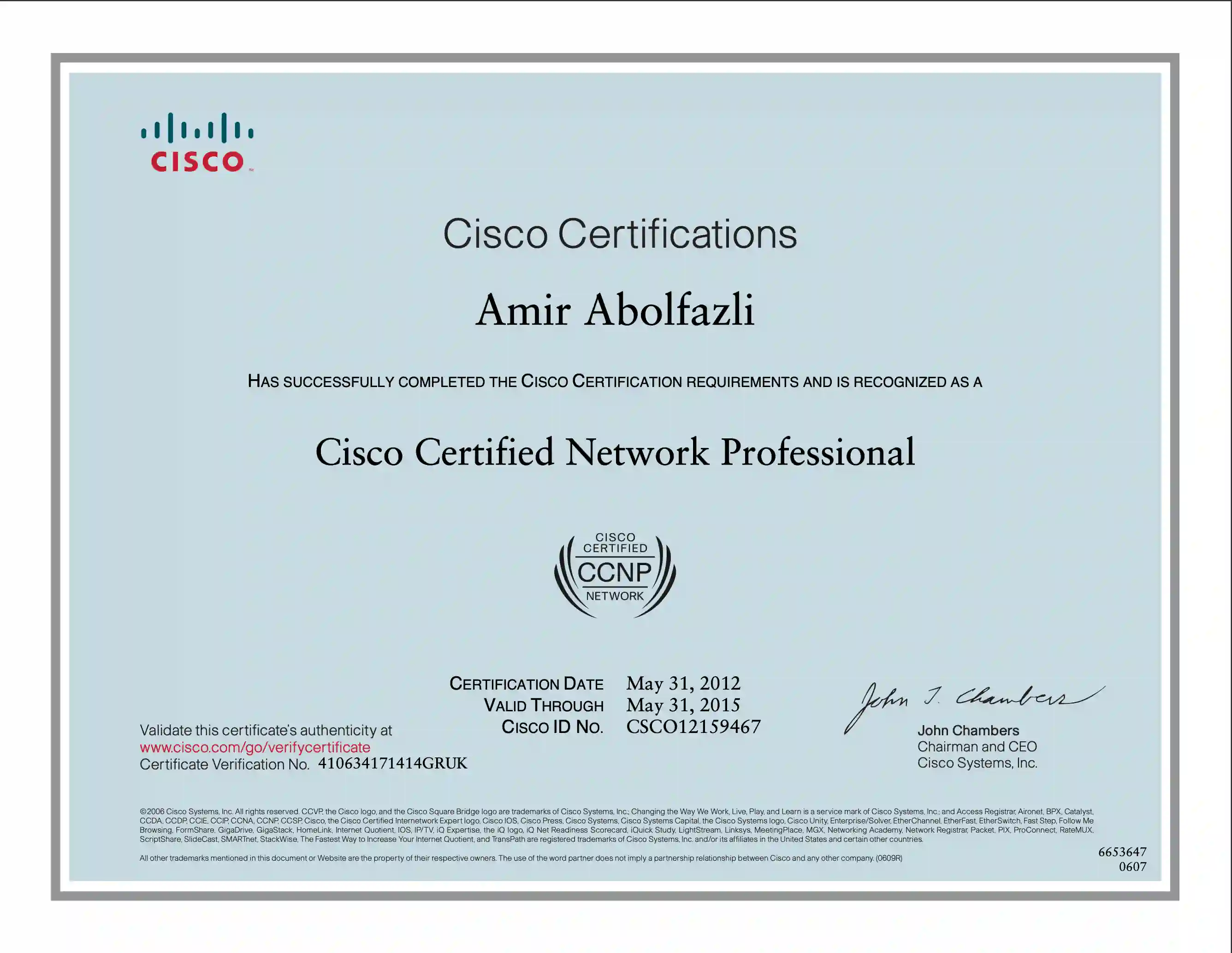Cisco Certified Network Professional